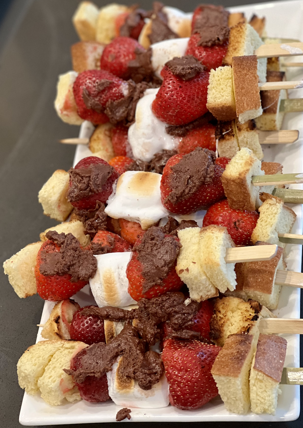 Strawberry Shortcake Skewers