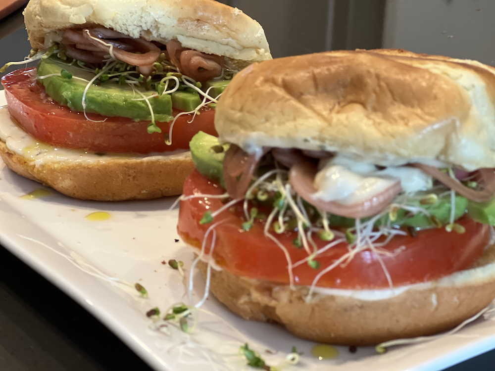 Beefsteak Tomato Burger