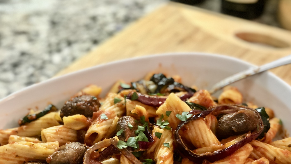 Grilled Vegetable Rigatoni