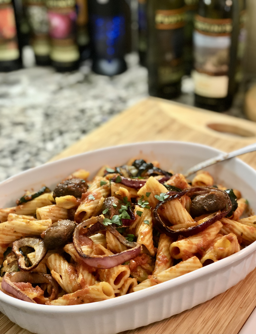 Grilled Vegetable Rigatoni