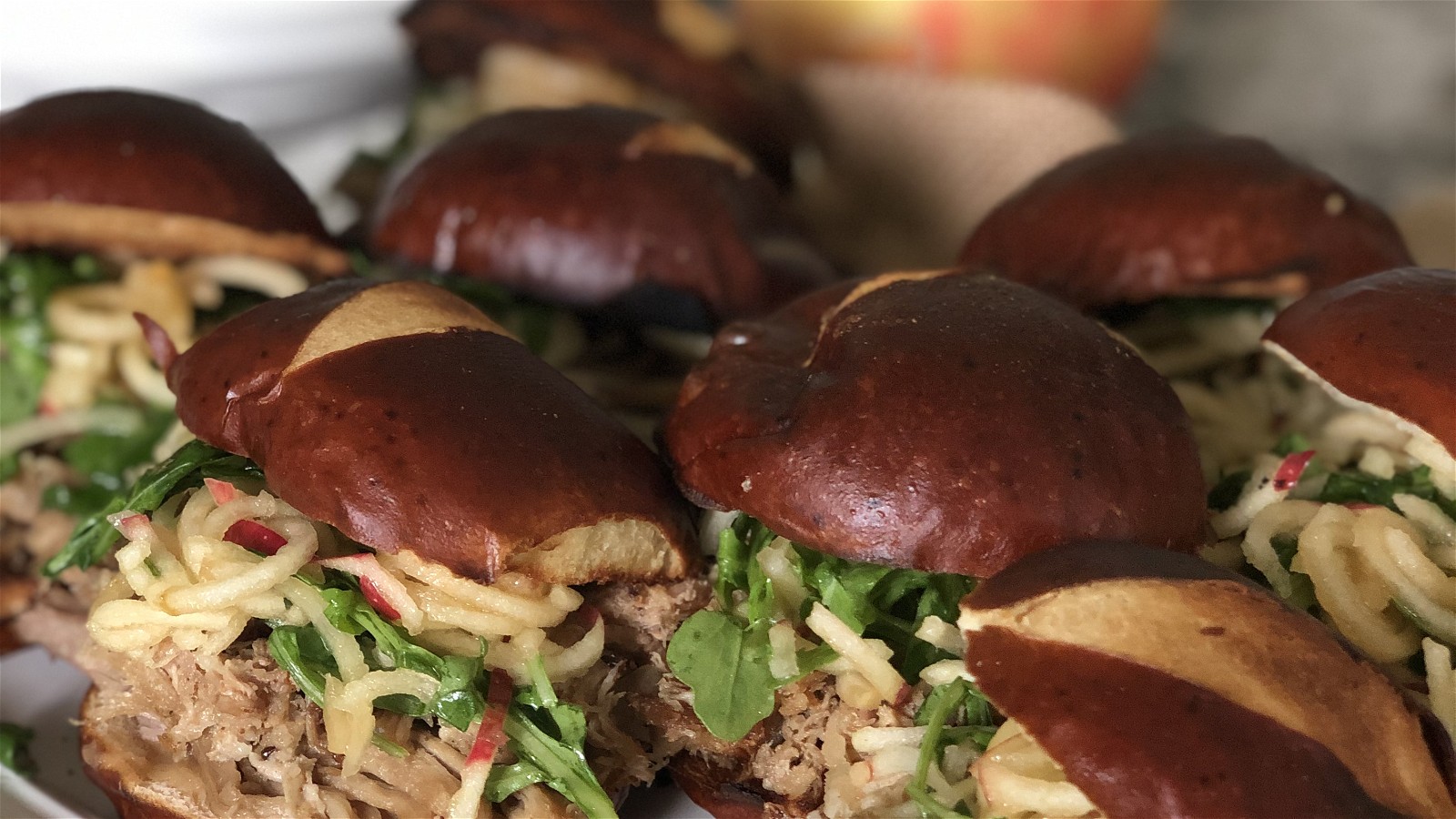 Pulled Pork with Apple Slaw