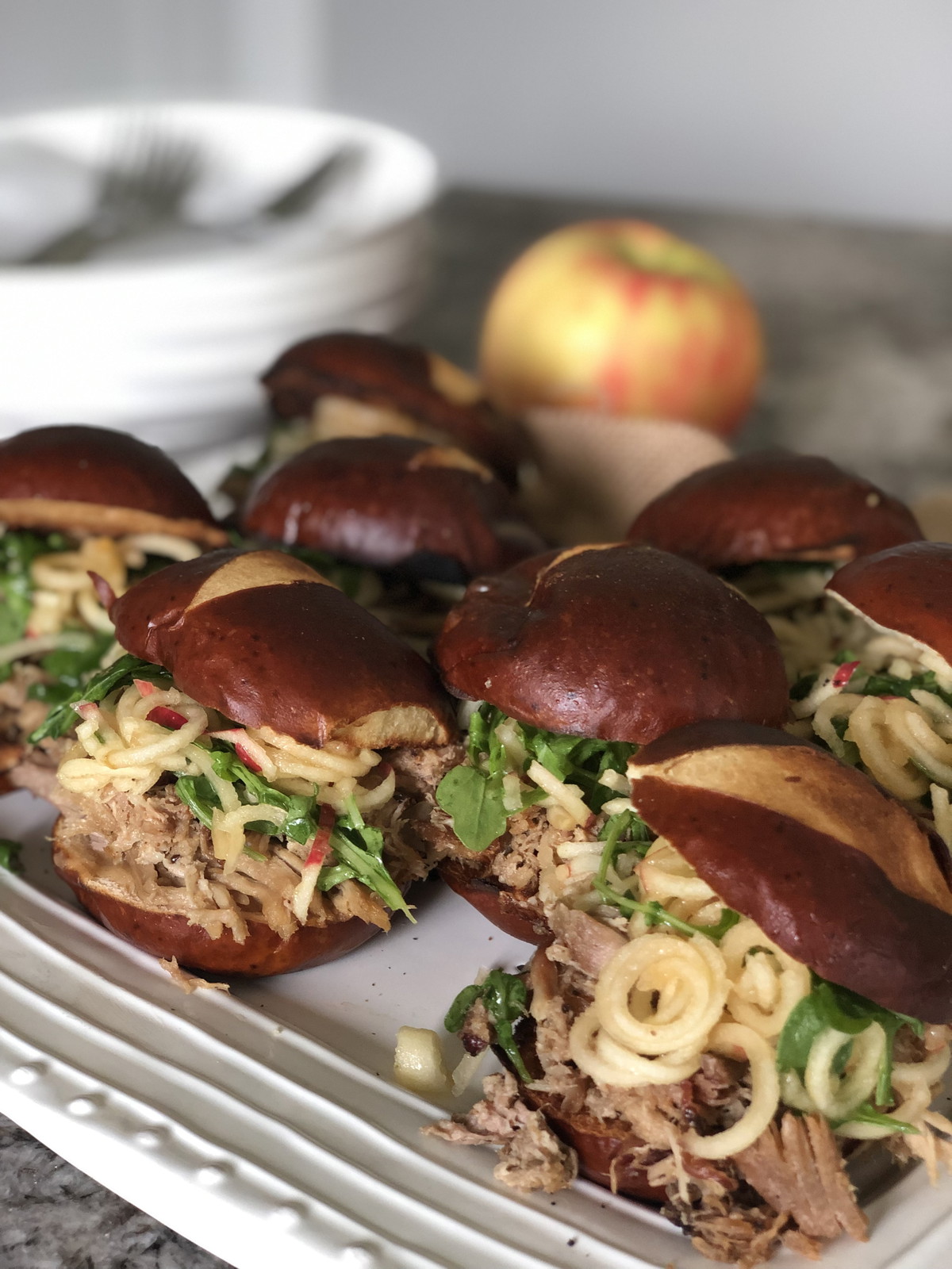 Pulled Pork with Apple Slaw