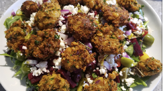 Image of Greek Falafel Salad Bowl