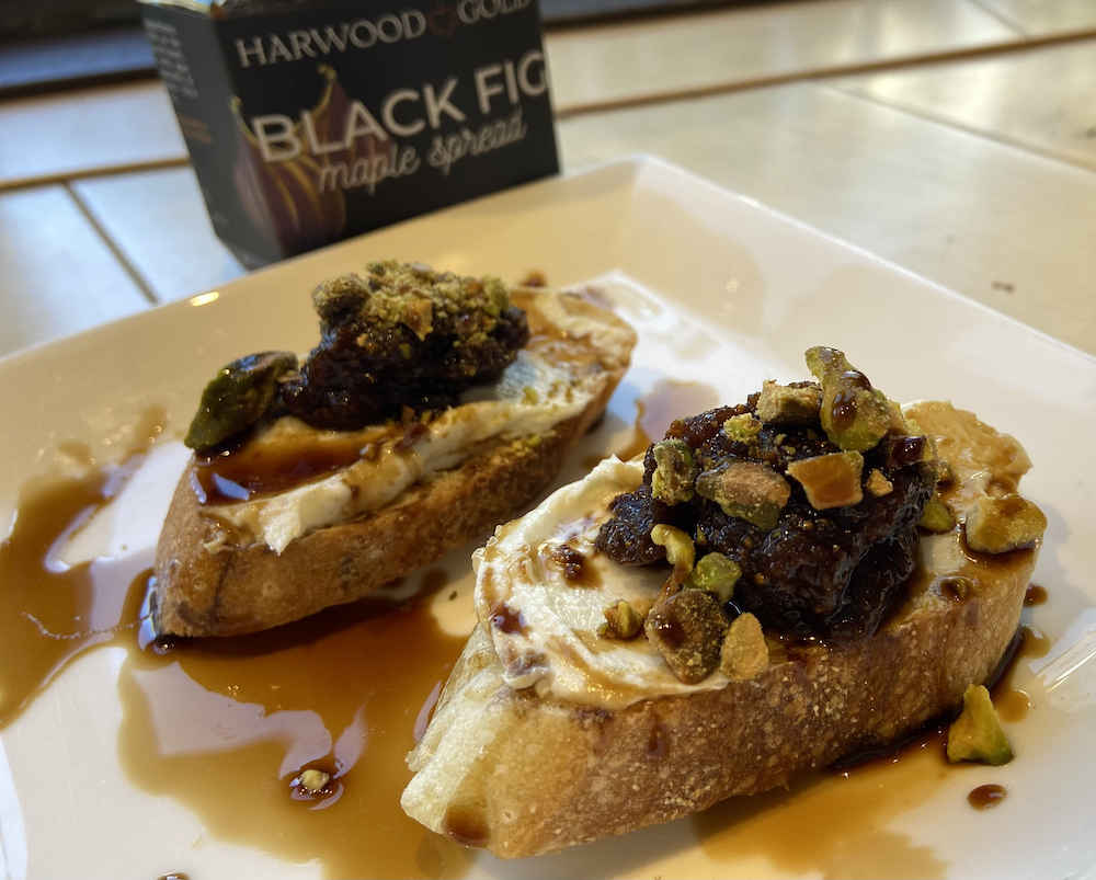 Fig and Goat Cheese Crostini