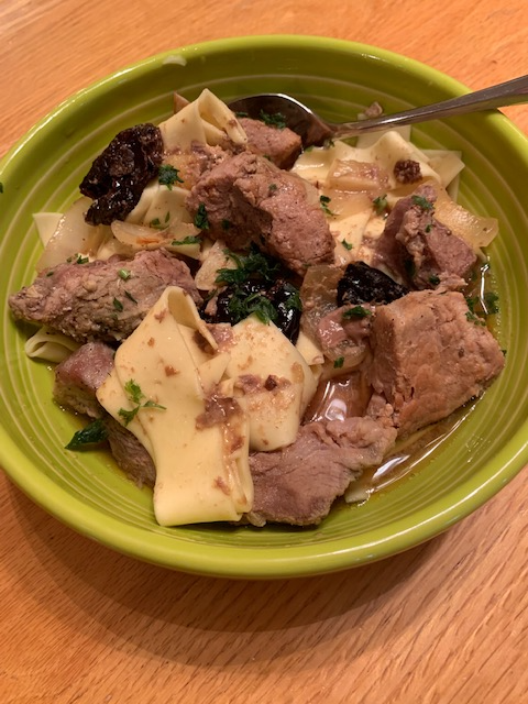Pork Stew with Prunes