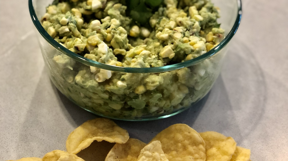 Charred Corn Guacamole