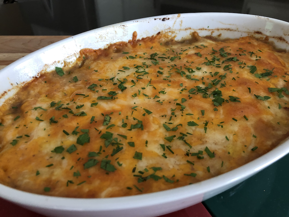 Shepherd's Pie with Sweet Potatoes
