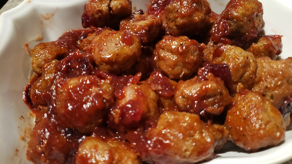 Image of Spicy Cranberry Meatballs
