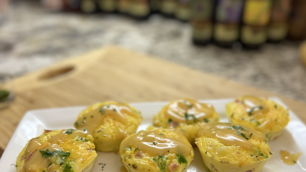 Image of Crustless Frittata with Hollandaise