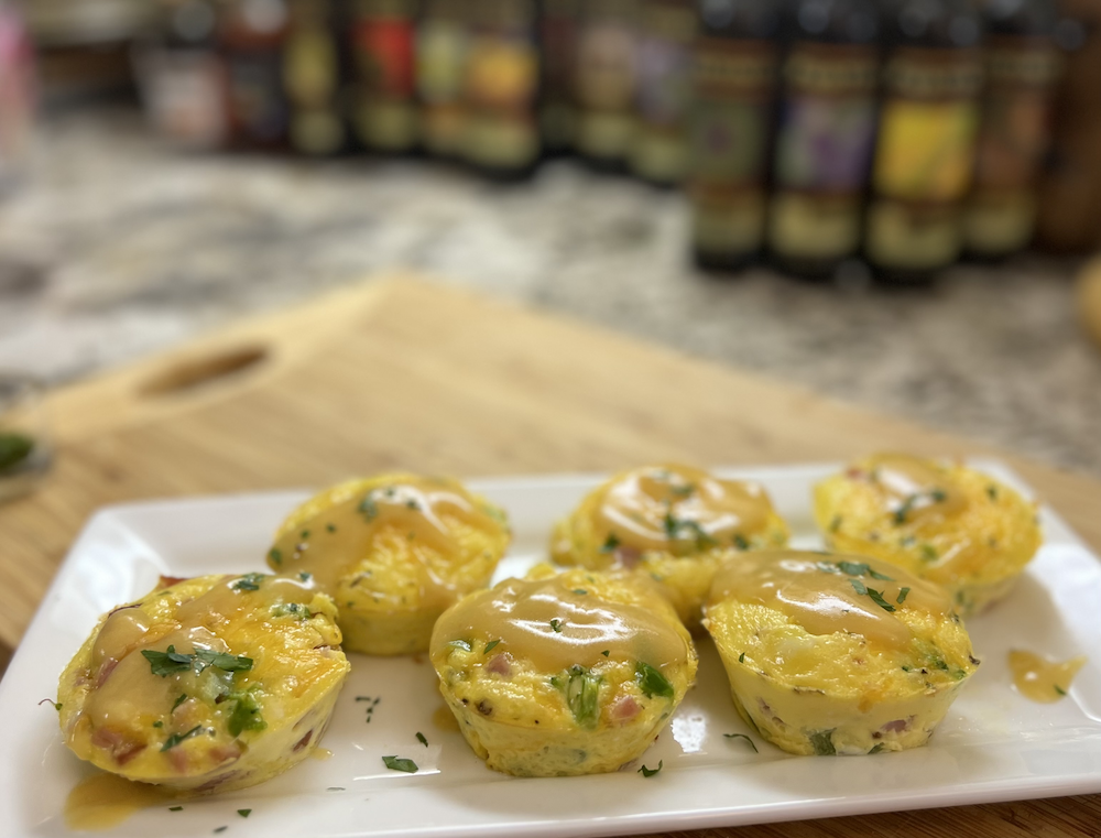 Crustless Frittata with Hollandaise