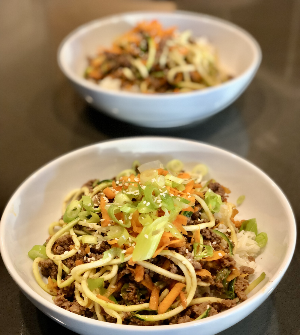 Beef Bowl with Rice