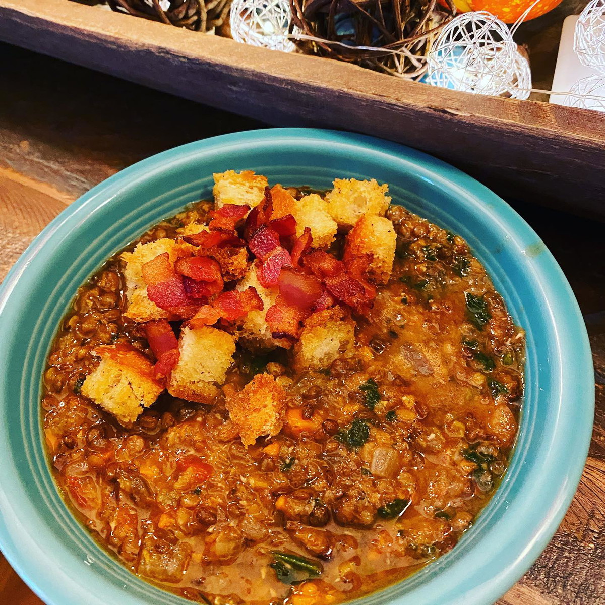 Slow Cooker French Lentil Soup