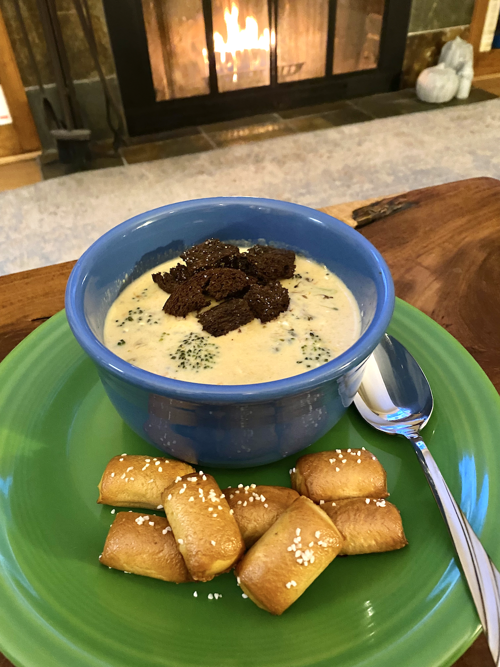 Broccoli Beer Cheese Soup
