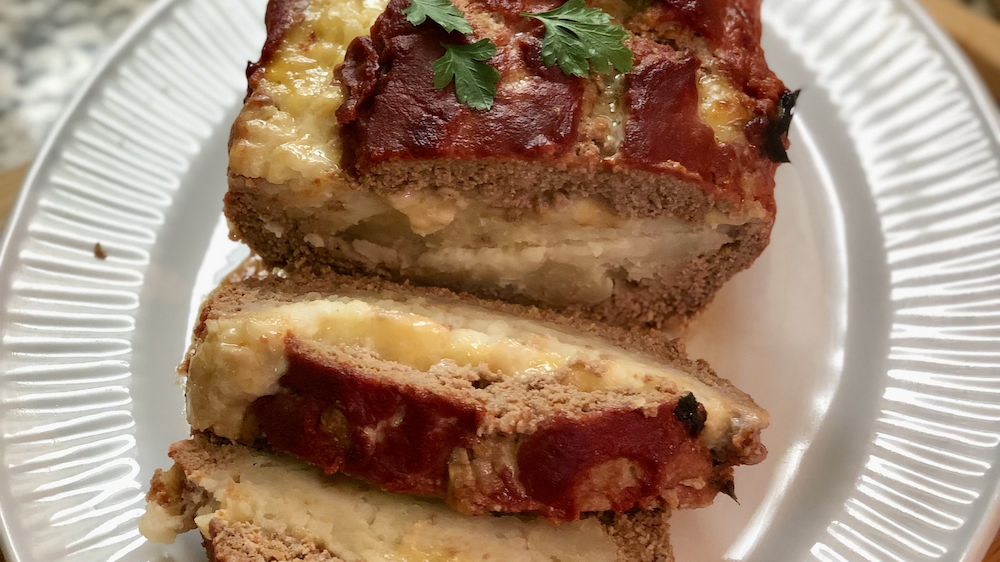 Potato Stuffed Meatloaf
