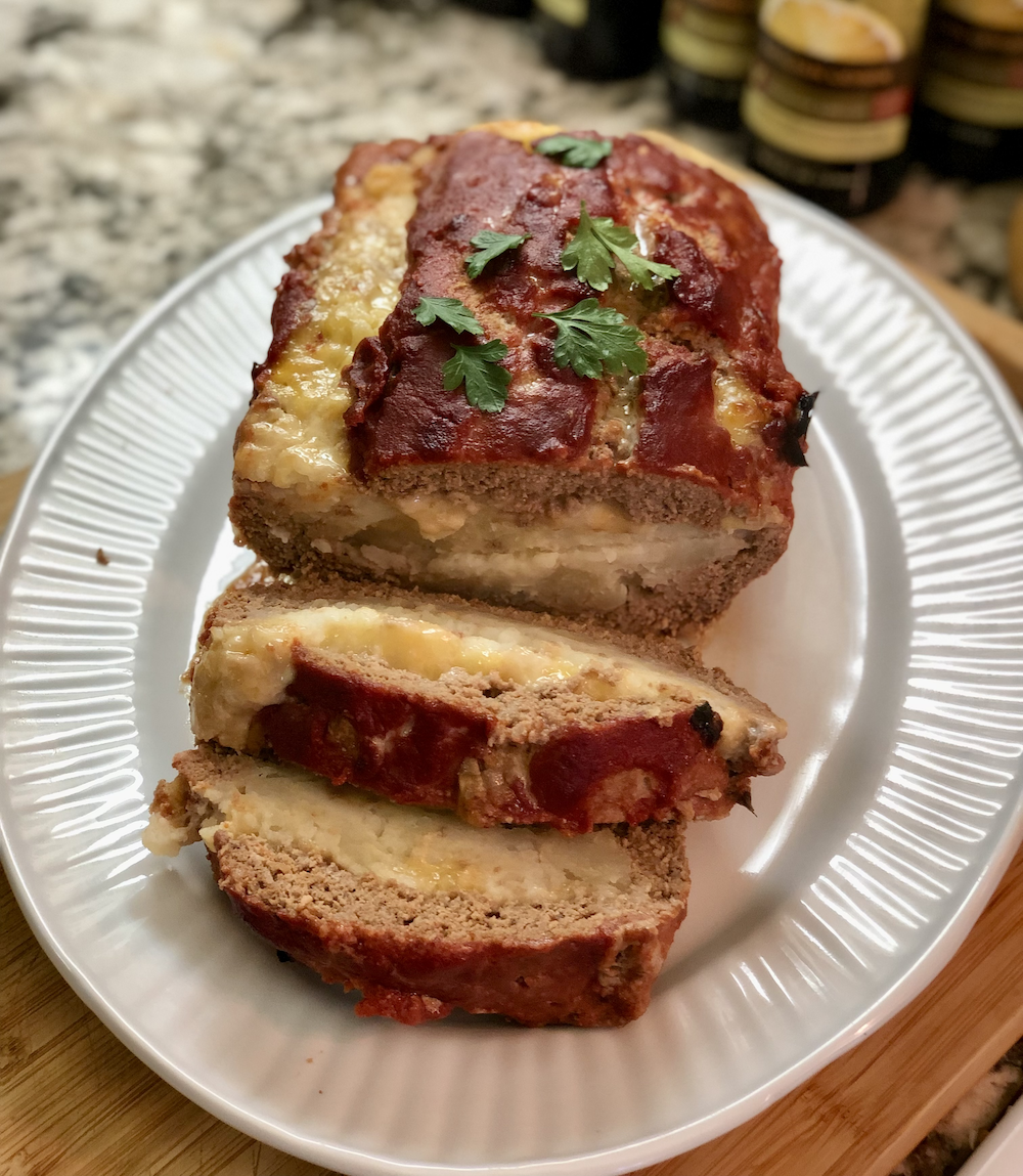 Potato Stuffed Meatloaf