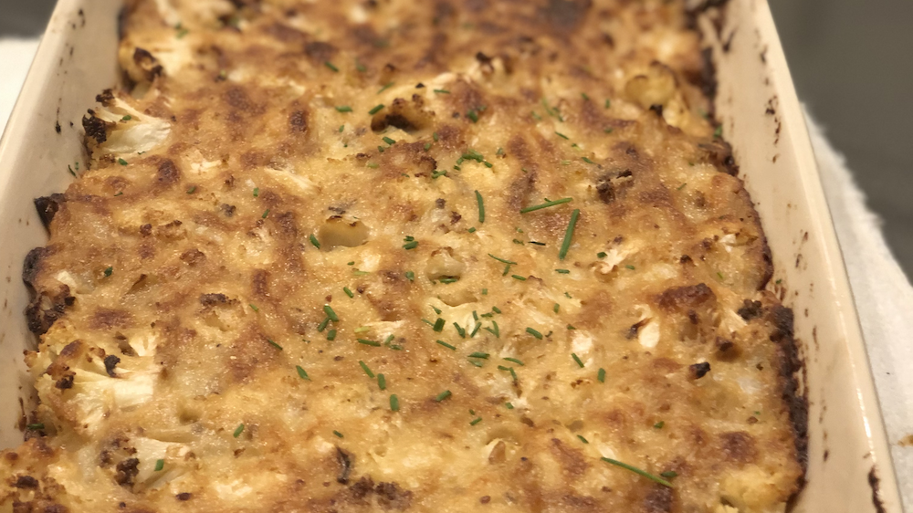 Cauliflower Gratin