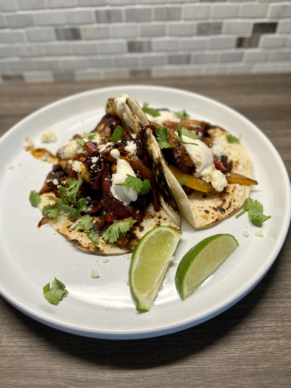 Mexican Lime Chicken Fajitas