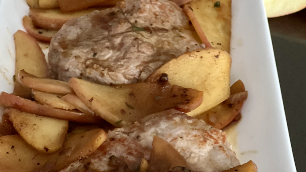 Pork Tenderloin Medallions with Apples