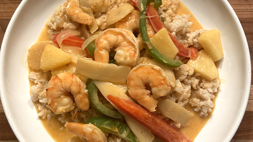 Image of Thai Pineapple Shrimp Curry