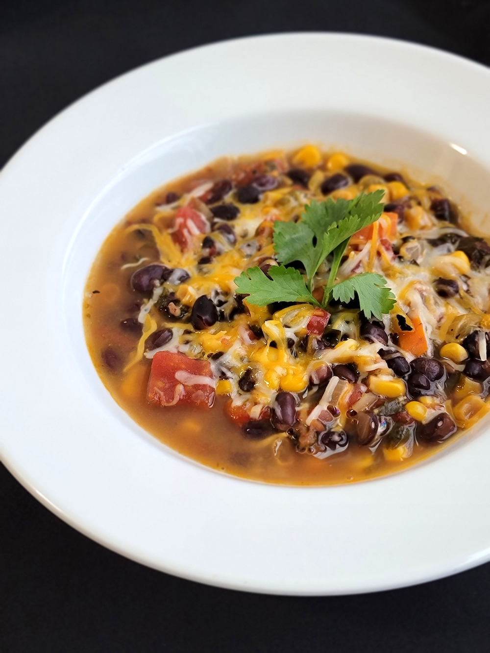 Southwest Black Bean Soup
