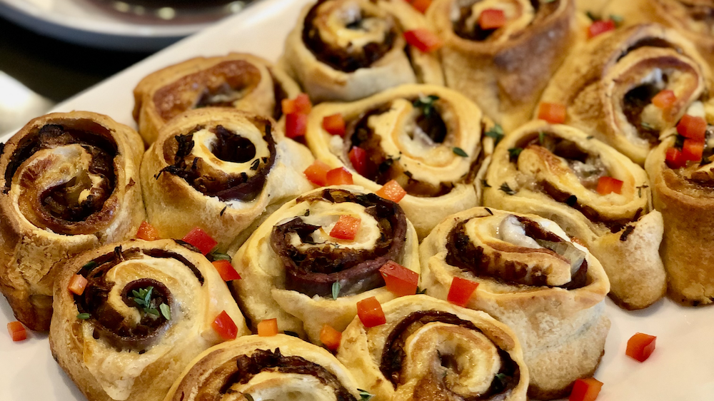 French Dip Pinwheels