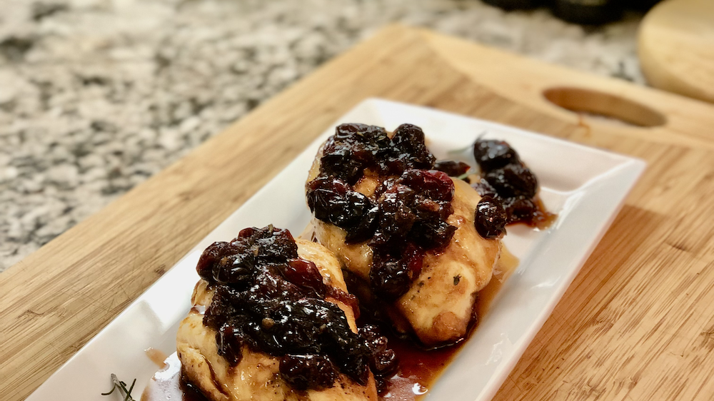Cranberry Balsamic Chicken
