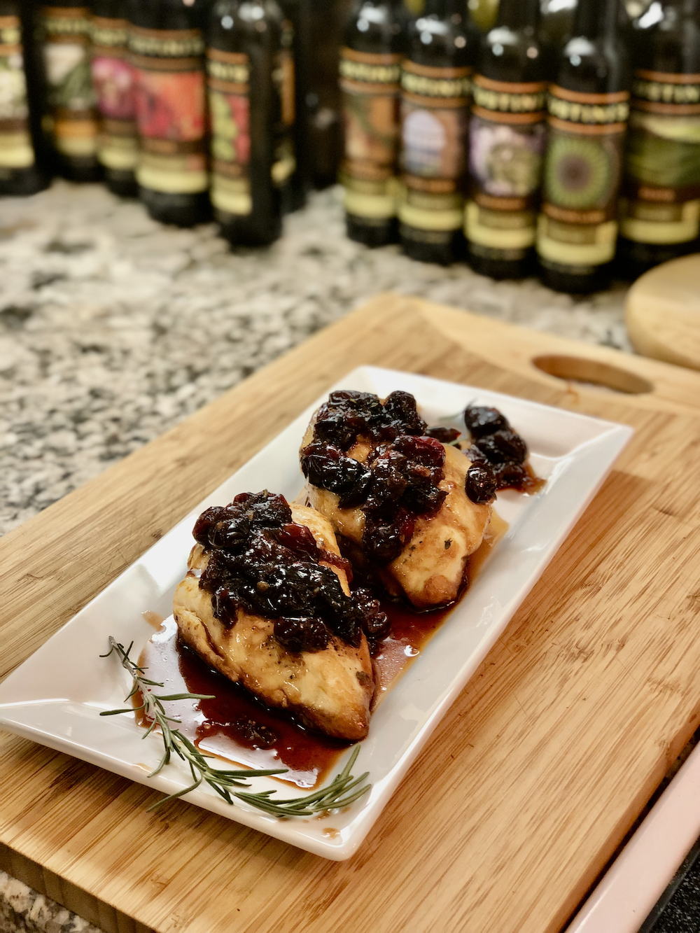 Cranberry Balsamic Chicken