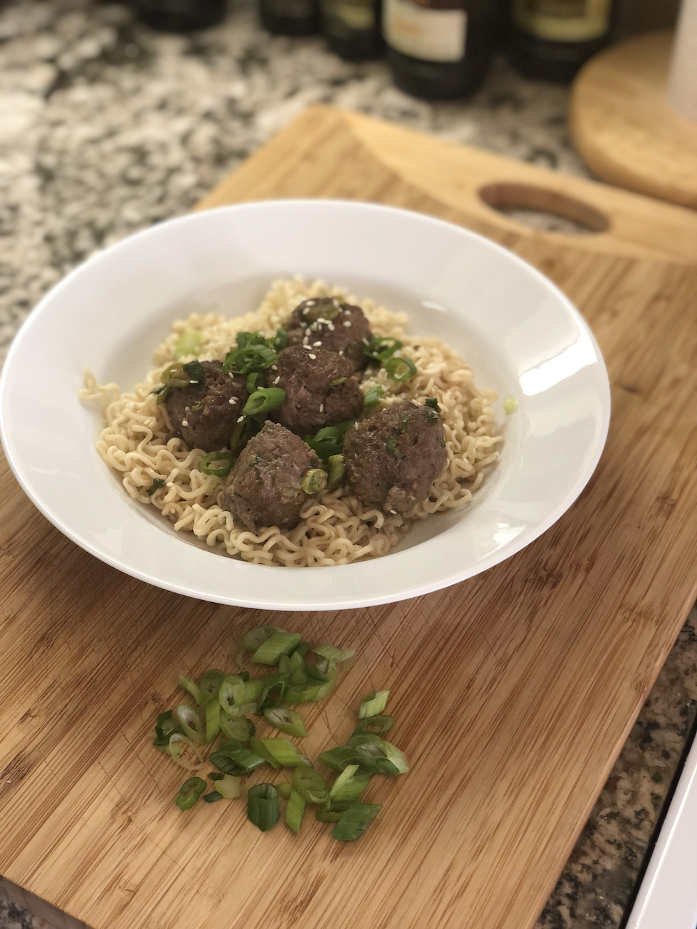 Mongolian Meatball Ramen