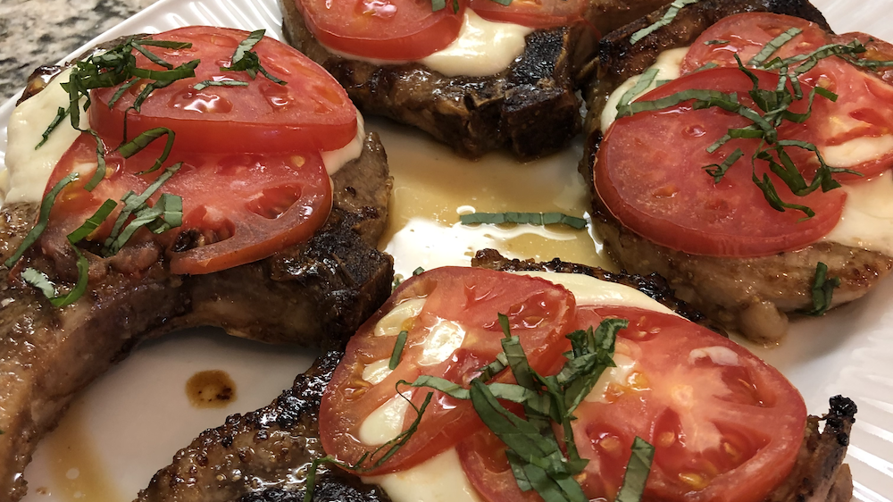 Image of Caprese Pork Chops