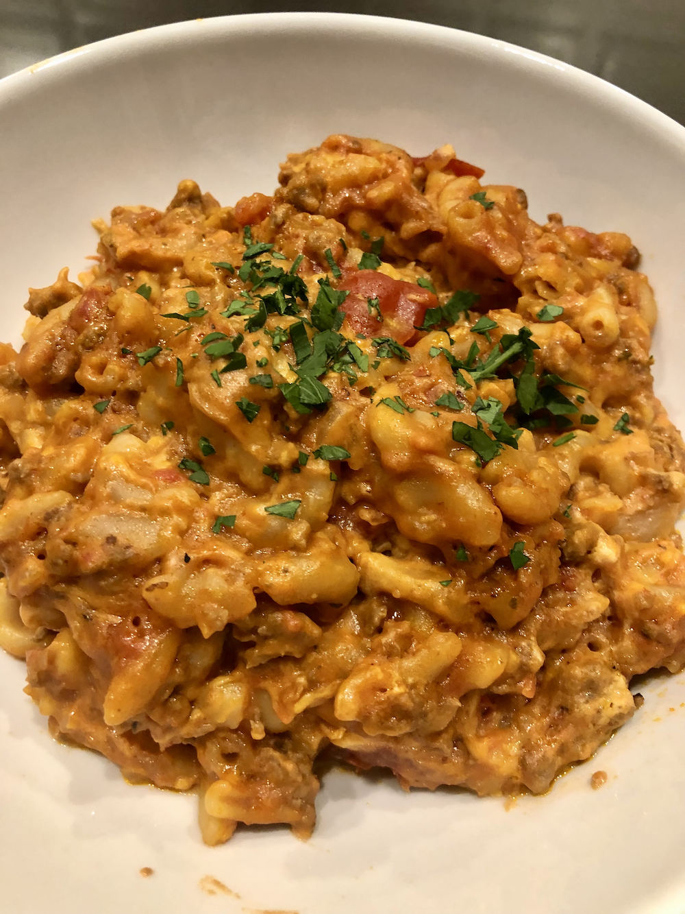 Cheesy Goulash
