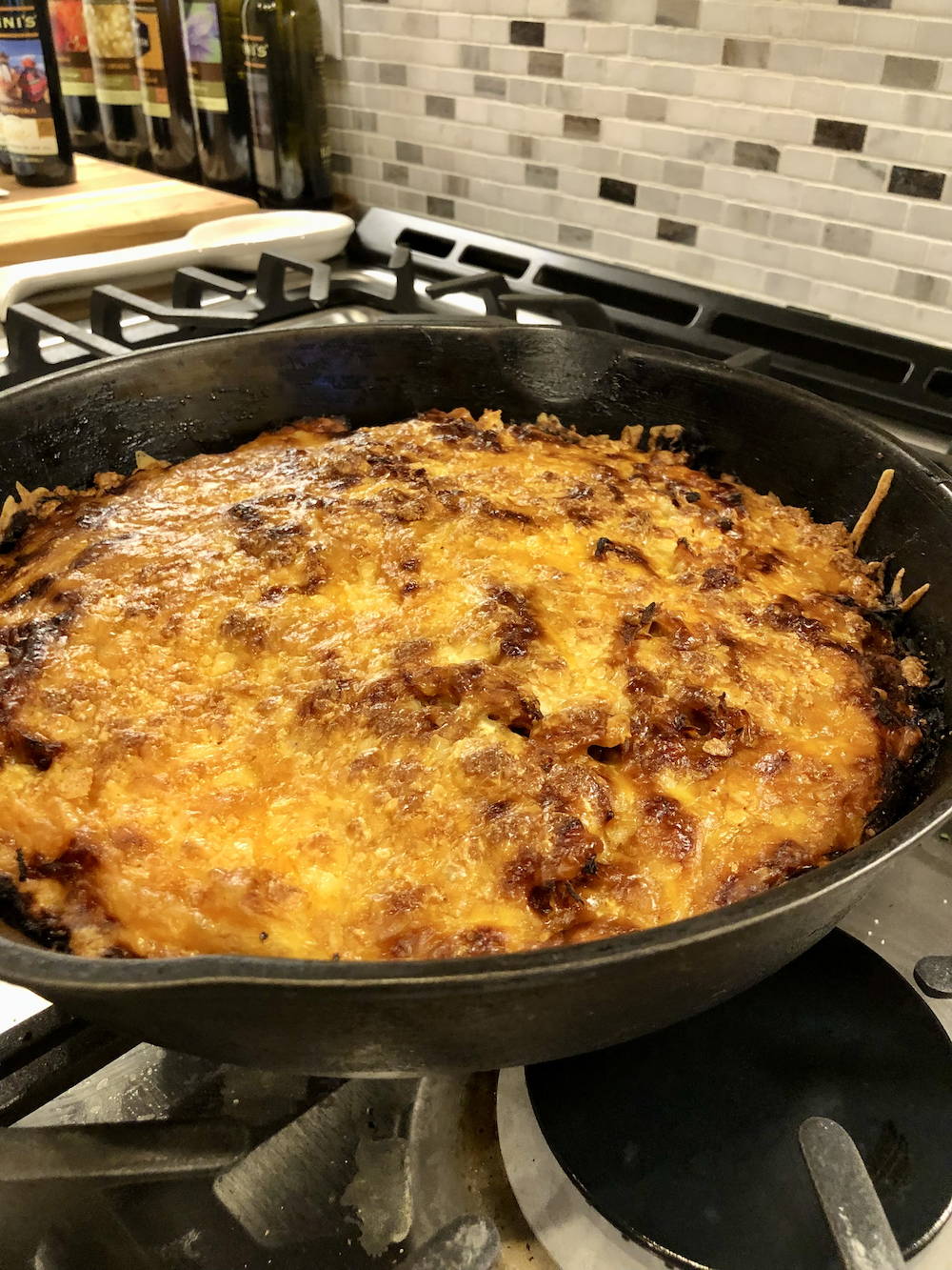 Chicken Cornbread Skillet