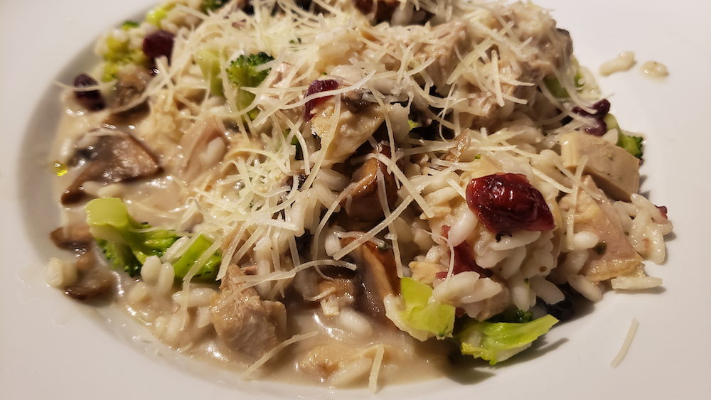 Turkey Cranberry Risotto