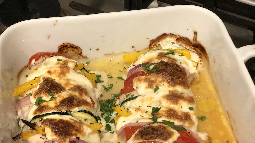 Image of Primavera Stuffed Chicken