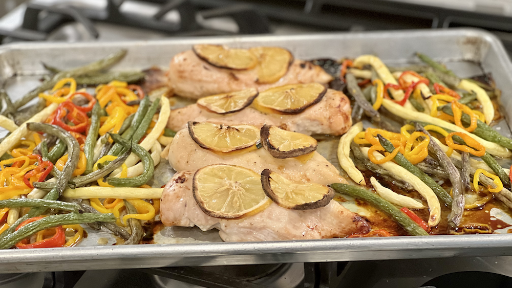 Image of Honey Mustard Sheet Pan Chicken