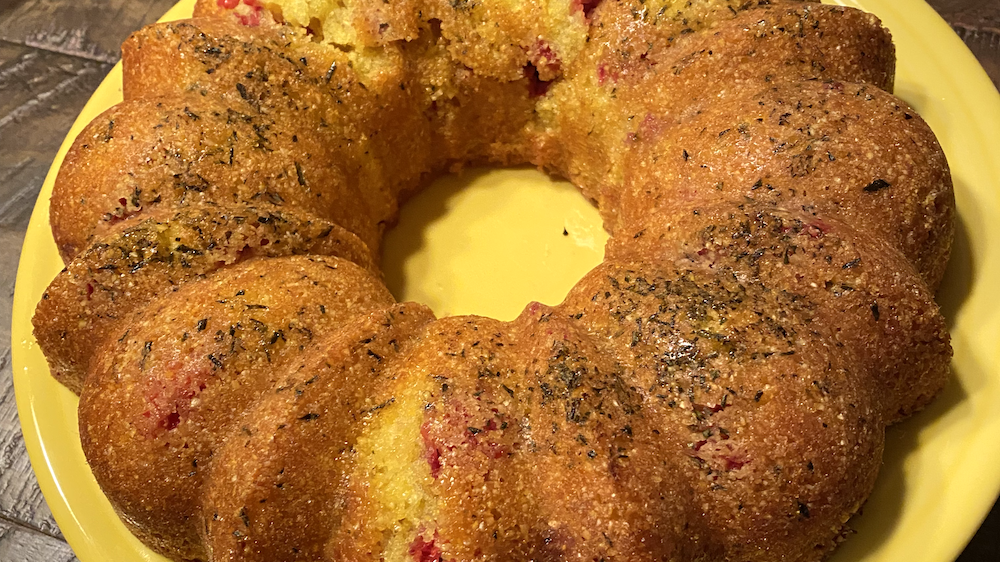 Olive Oil Polenta Cake