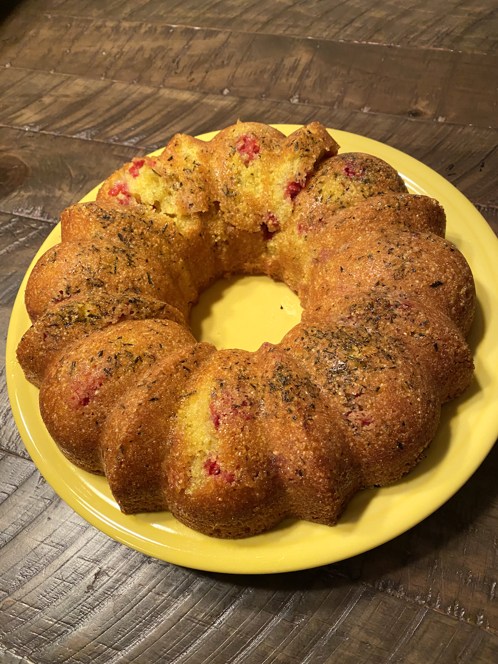 Olive Oil Polenta Cake