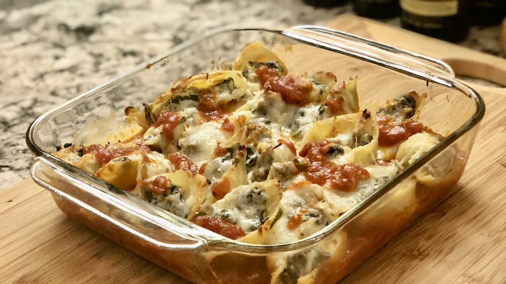 Spinach Stuffed Shells