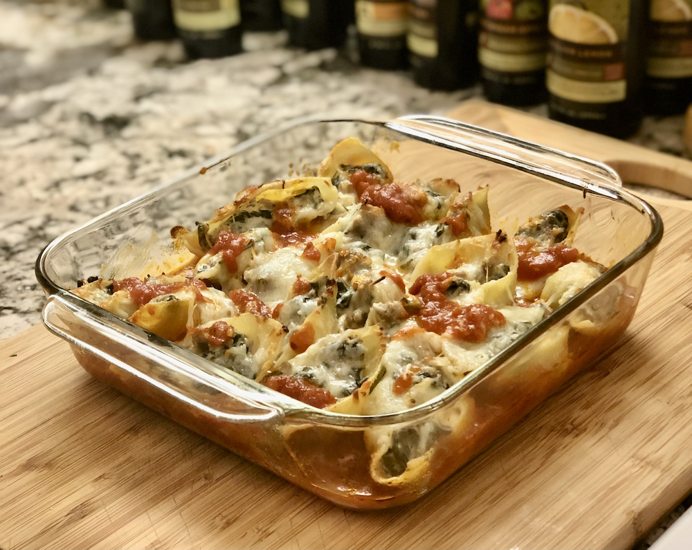 Spinach Stuffed Shells