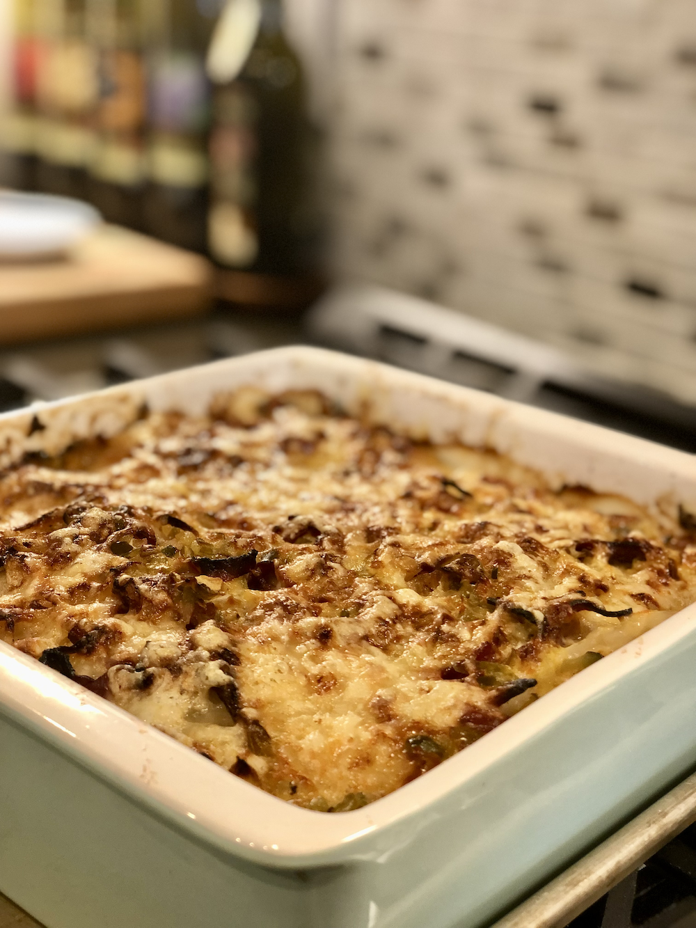 Baked Corned Beef and Cabbage Hash