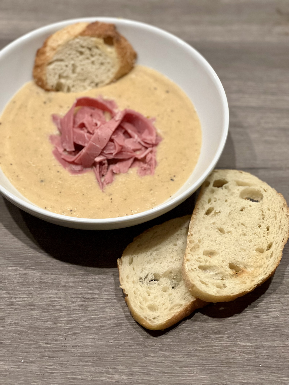 Creamy Potato and Corned Beef Chowder