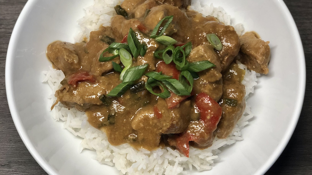 Slow Cooker Caribbean Pork