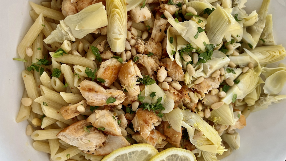 Lemon Chicken Pasta Salad