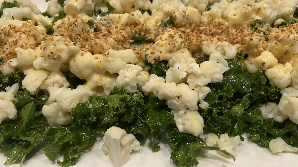 Kale Salad with Cauliflower