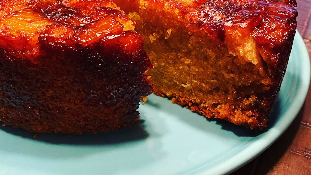 Blackberry Pineapple Upside Down Cake