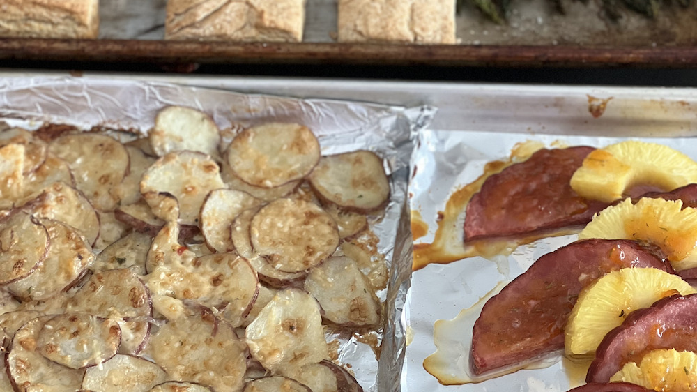 Sheet Pan Easter Dinner