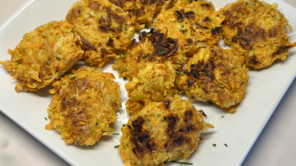 Carrot Fritters