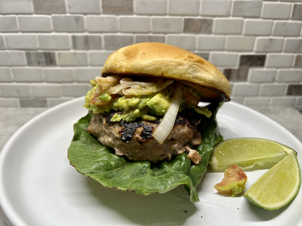 Guacamole Turkey Burger