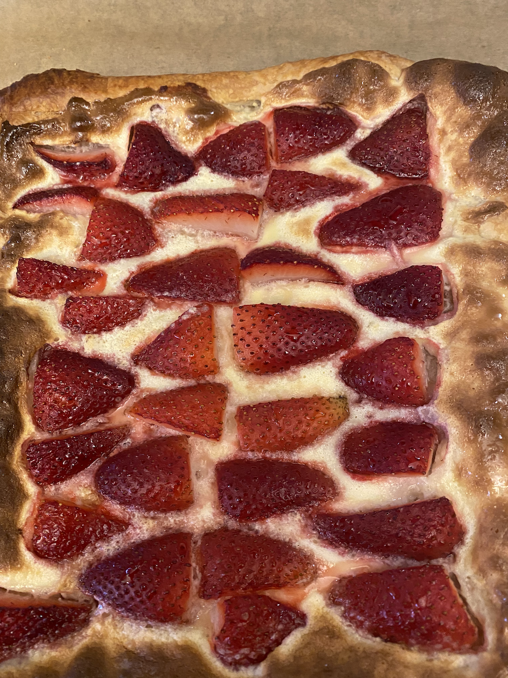 Walnut Berry Mascarpone Tart