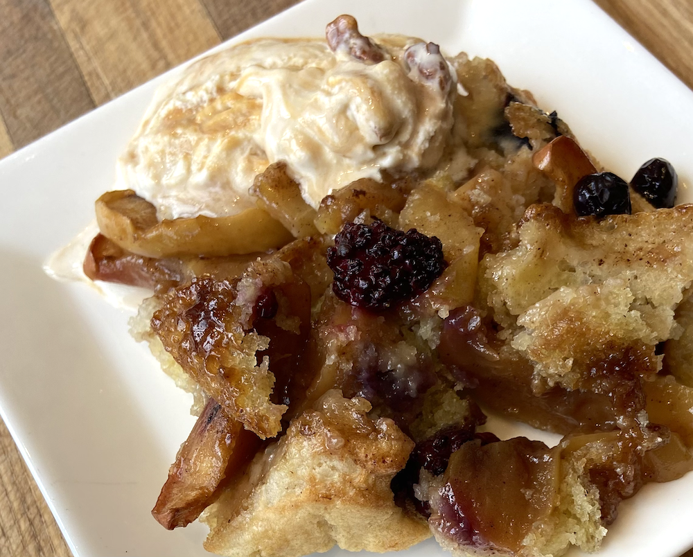 Apple Berry Cobbler