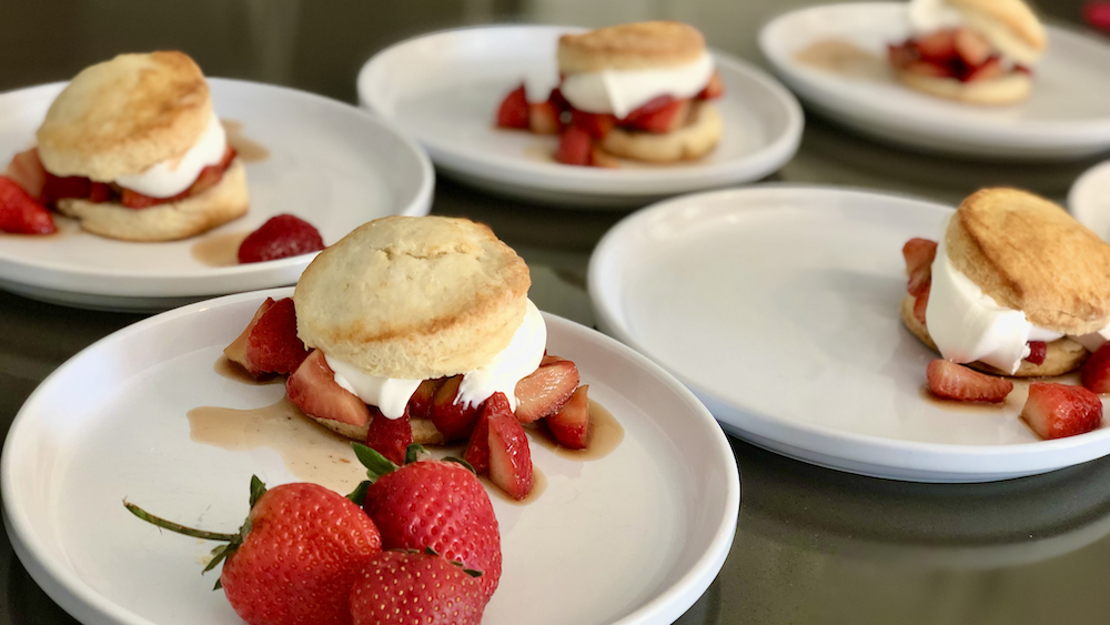 Strawberry Shortcake Biscuits